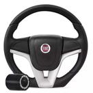 Volante Esportivo Fiat Uno 83-94 Elba 85-94 Premio 85-94 Camaro buzina na seta + Cubo c Tampa e logo