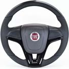 Volante Esportivo Fiat Uno 95-01 Elba 95-96 Fiorino 95-01 Cruze Buzina Central Tempra + Cubo e logo