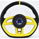 Volante Esportivo Ford Eco Fiesta Ka Escort Cor Amarelo