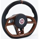 Volante Esportivo Gti Marrom Novo Uno 2011 A 2014 Completo