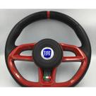 Volante Esportivo Itália Palio 1996 97 98 99 2000 A 2013 Vermelho + Cubo