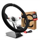 Volante Esportivo Lotse Dakar S Prata Em Camurca Preto