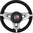 Volante Esportivo Palio 1996 97 98 99 2000 A 2013 Mustang Prata + Cubo