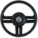 Volante Esportivo Rallye Prata Tuning Vw Top Car G1 + Cubo Completo Volante Esportivo Rallye Prata Tuning Vw Top Car G1 + Cubo Completo