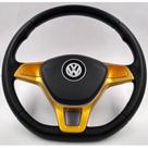Volante Esportivo Tsi Dourado Gol Quadrado Fusca 1978 Santana Voyage G1