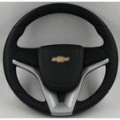 Volante Esportivo Universal Cruze Prata - p/ Celta / Prisma / Corsa Classic