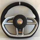 Volante Esportivo VW Cor Prata ALEMANHA G2 G3 G4 + CUBO Volante Esportivo VW Cor Prata ALEMANHA G2 G3 G4 + CUBO