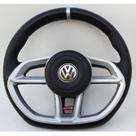 Volante Gti Prata Caminhão Vw Constelation Diâmetro 37cm Volante Gti Prata Caminhão Vw Constelation Diâmetro 37cm