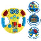 Volante Musical Divertido Infantil Com Luzes E Sons Bbr Toys