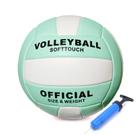 Voleibol ABAJI Light Green Oficial Tamanho 5 Impermeável PU