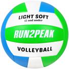 Voleibol RUN2PEAK tamanho 5, leve e macio ao toque para crianças