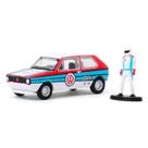 Volkswagen Rabbit 1975 C/ Boneco - The Hobby Shop - Greenlight - 1/64 Volkswagen Rabbit 1975 C/ Boneco - The Hobby Shop - Greenlight - 1/64