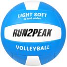 Volleyball RUN2PEAK tamanho 5, leve, Soft Touch, 230 g