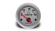 Voltímetro 52mm 12v racing (345100rt) cronomac