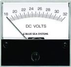 Voltímetro Blue Sea Systems 8240 DC analógico para equipamentos de pesca Voltímetro Blue Sea Systems 8240 DC analógico para equipamentos de pesca
