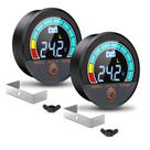 Voltímetro de Bateria Safpovel 12V-84V à Prova dÁgua com LCD
