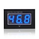 Voltímetro de monitor impermeável para carrinho de golfe 6.8-60V DC azul