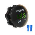Voltímetro Digital 12V Mede de 5 a 48V Display ABS À Prova Dágua