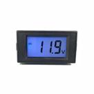 Voltimetro Digital Lcd 24v 12v 9v Display Fundo Led Azul
