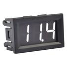 Voltimetro Digital Led Branco Ac Ca 110v 220v 380v