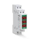 Voltímetro digital TONGOU montado em trilho 60V-450V para AC