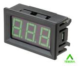 Voltimetro Led Digital - Verde Yb27a