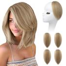 Volumizador de cabelo Clip-in REECHO Short Thick Golden Blonde