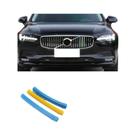 Volvo Xc90 Xc60 S90 V90 S60 V60 Xc40 Grade Dianteira Decoração Líquida Listra Modificado Adesivos
