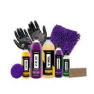 Vonixx V-Floc Shampoo V-Mol Desincrustante Tok Final Cera Restaurax Restaurador Focus Com Acessórios