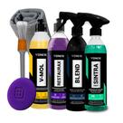 Vonixx V-Mol + Restaurax + Blend Black + Sintra (500ml) + Pincel + Microfibra + Aplicador Vonixx V-Mol + Restaurax + Blend Black + Sintra (500ml) + Pincel + Microfibra + Aplicador