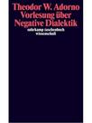 Vorlesung über negative dialektik Vorlesung über negative dialektik
