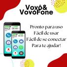Vovô&vovófone samsung 32gb 4g 2gb ram tela 6.5 icones grande