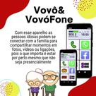 Vovo&vovofone128gb 4g redes sociais zap face insta - SAMSUNG