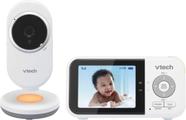 VTech - Monitor de vídeo digital para bebês de 2,8” com luz noturna - Branco-VM3254