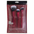 Vult Mega Metal Kit de Pincéis com 3 Unidades