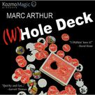 (W) Hole Deck Dorso Vermelho (DVD e Gimmick)