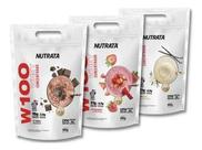 W100 whey 900g refil - nutrata proteína concentrada do soro do leite