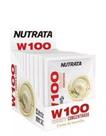 W100 Whey Concentrado 12 Sachês 30g Baunilha Nutrata