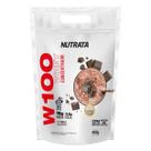 W100 Whey Concentrado - 900g Refil Double Chocolate - Nutrata