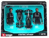 W15 Formula 1 kit 2 carros Mercedes AMG Petronas W15 - 44 Lewis Hamilton + 63 George Russell - 2024 - Bburago 1/43 W15 Formula 1 kit 2 carros Mercedes AMG Petronas W15 - 44 Lewis Hamilton + 63 George Russell - 2024 - Bburago 1/43