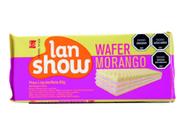 Wafer lan show morango 80 g Wafer lan show morango 80 g