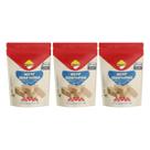 Wafer Quadradinho Chocolate Branco 60g Diet Lowçucar Kit 3 Sabor Suave Textura Crocante