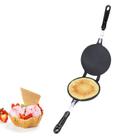 Waffle Cone Maker HERCHR Egg Roll Mold em liga de alumínio Waffle Cone Maker HERCHR Egg Roll Mold em liga de alumínio