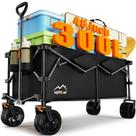 Wagon Uyittour 300L com capacidade extra grande dobrável de 200 kg
