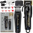 Wahl Barber Combo Com Máquina De Corte Magic Clip E Máquina De Acabamento Detailler Lançamento Wahl