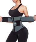 Waist Trainer ANGOOL Neoprene para mulheres Plus Size Grey XL