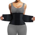 Waist Trainer Corset Trimmer Belt FeelinGirl Neoprene Black M