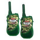 Walk Talk Rádio Comunicador Infantil Army Action Meninos - Dm Toys