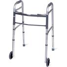 Walker Carex dobrável para idosos com rodas de altura ajustável