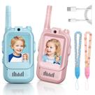 Walkie Talkie Infantil Chamada De Vídeo Recarregável 300m